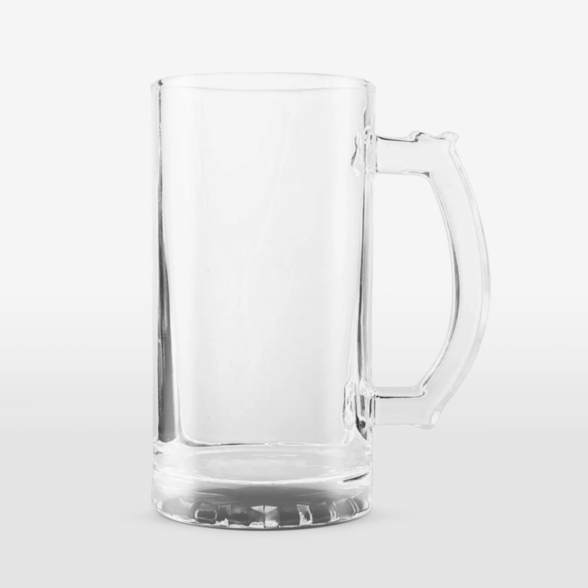 16oz Clear Glass Sublimation Mug – 12 Per Case