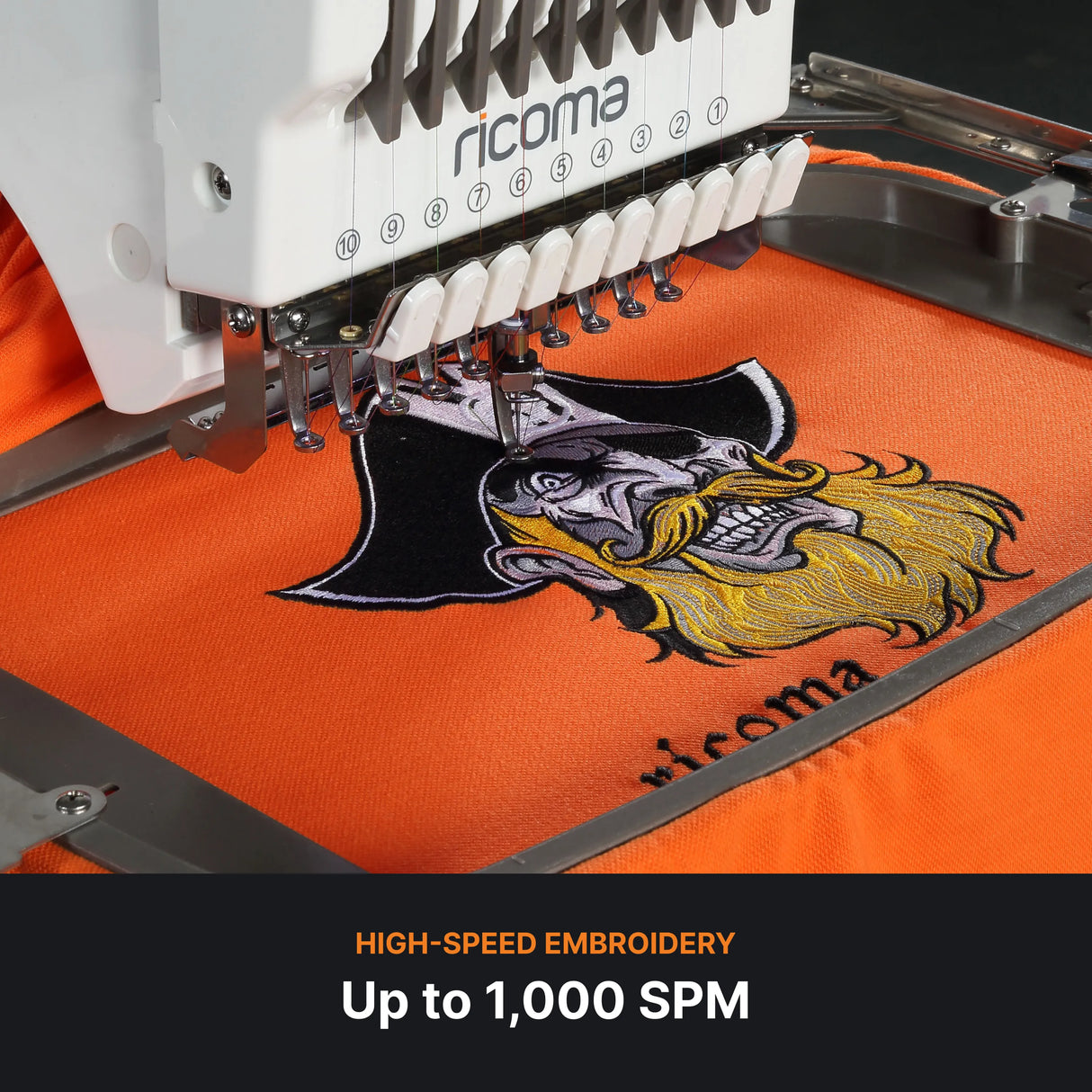 up to 1000 stitches per minute speed on the em-1010-7s