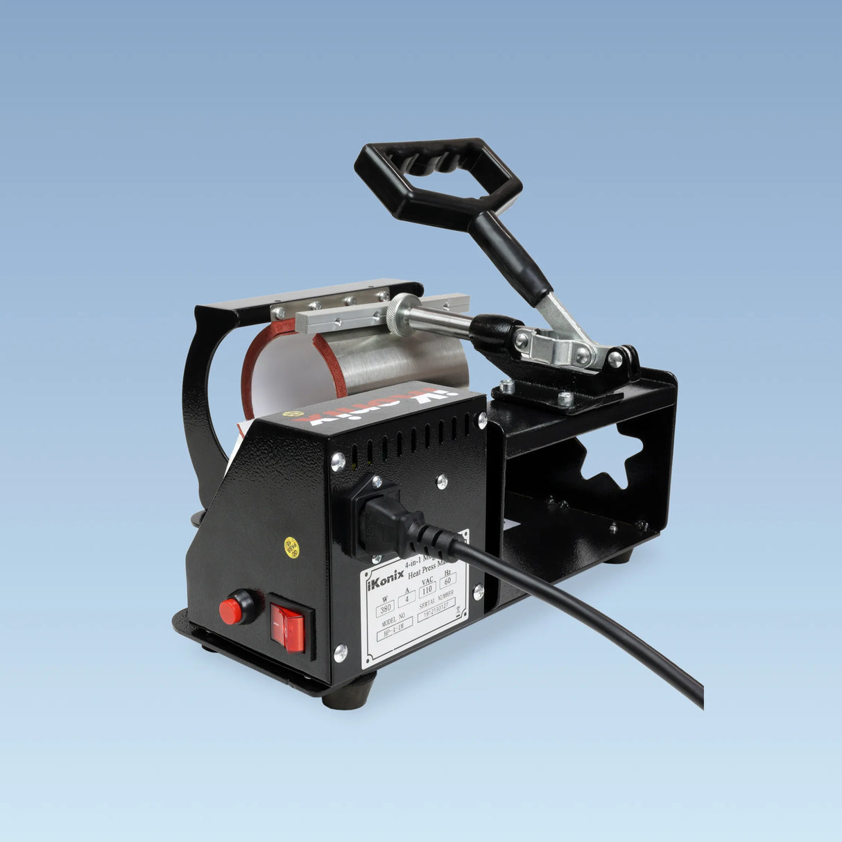 iKonix 4-in-1 Digital Mug Heat Press - back view