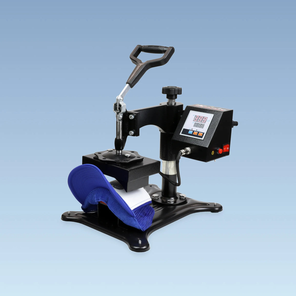 iKonix Multifunction Heat Press - flat, cap, mug, and plate heat press in one