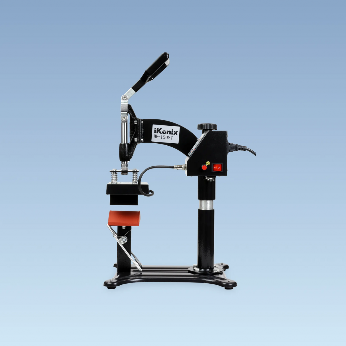 iKonix Cap Heat Press - side view