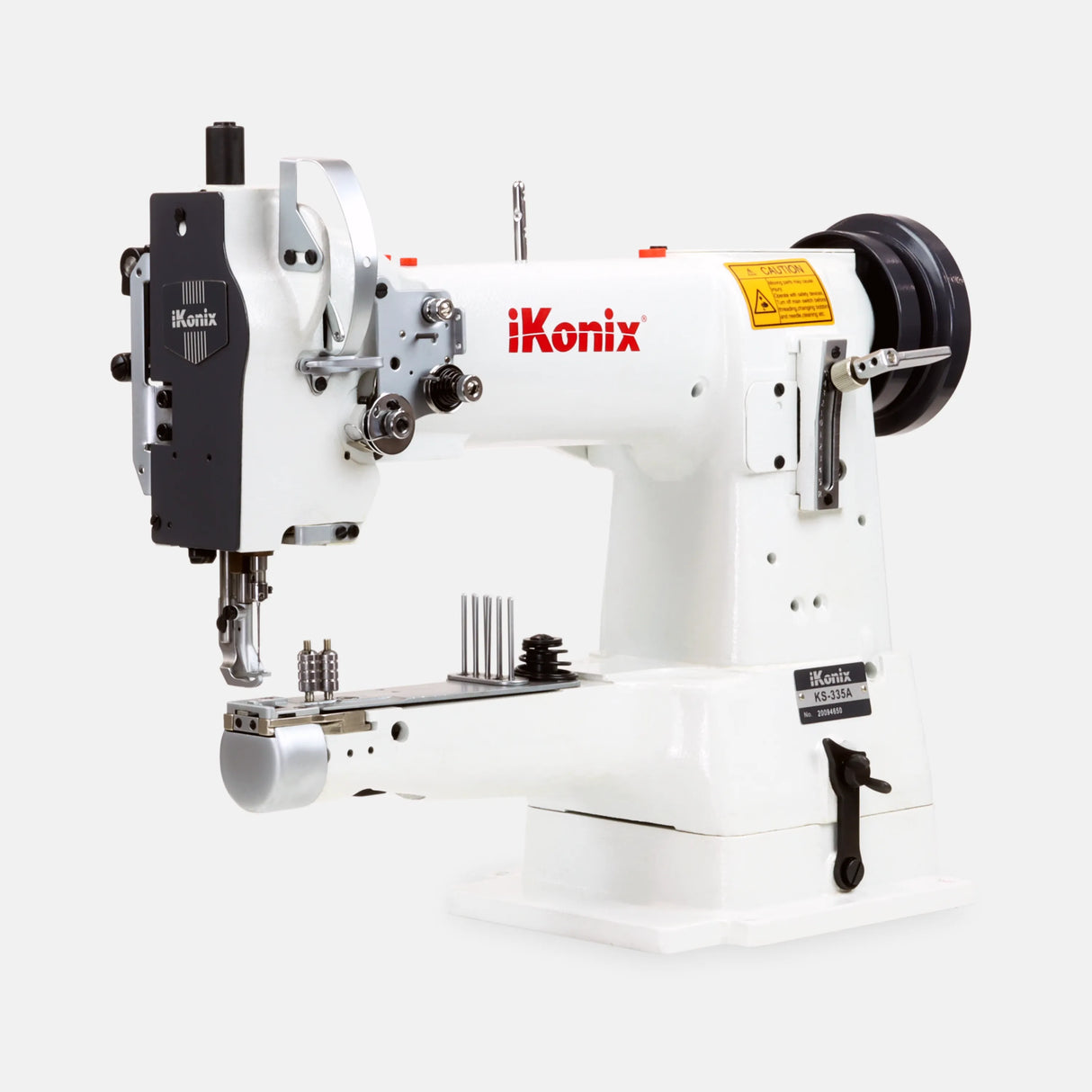 iKonix Cylinder-Bed Lockstitch Sewing Machine - front side view