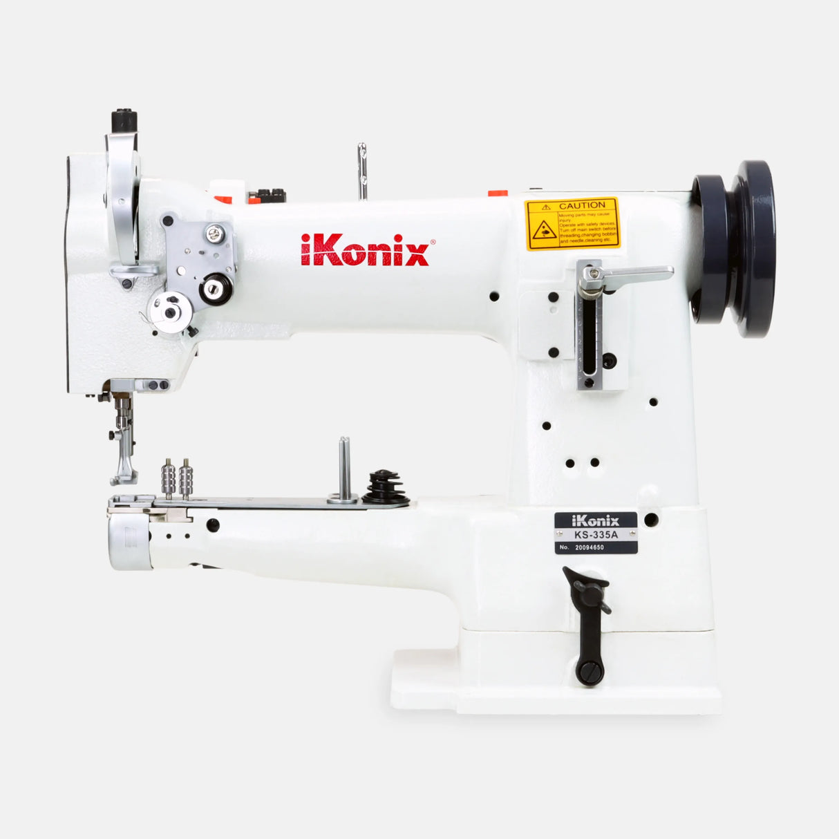 iKonix Cylinder-Bed Lockstitch Sewing Machine - side view
