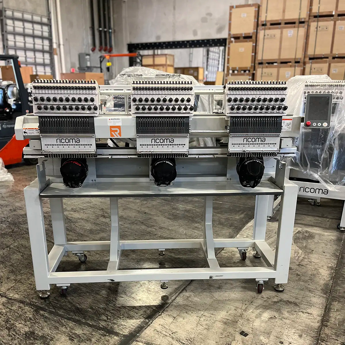 Ricoma MT-2001-8S 20-Needle Commercial Embroidery Machine – Ricoma