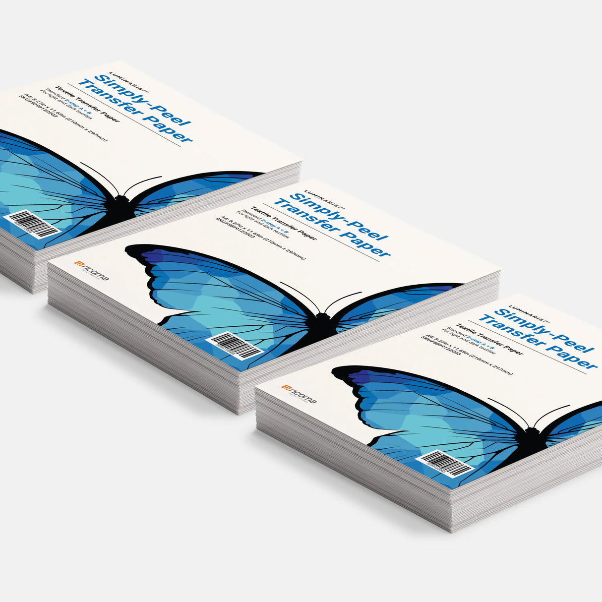 Simply-Peel Step A & B Transfer Paper Bundle – 3-Pack (300 Sheets Each)