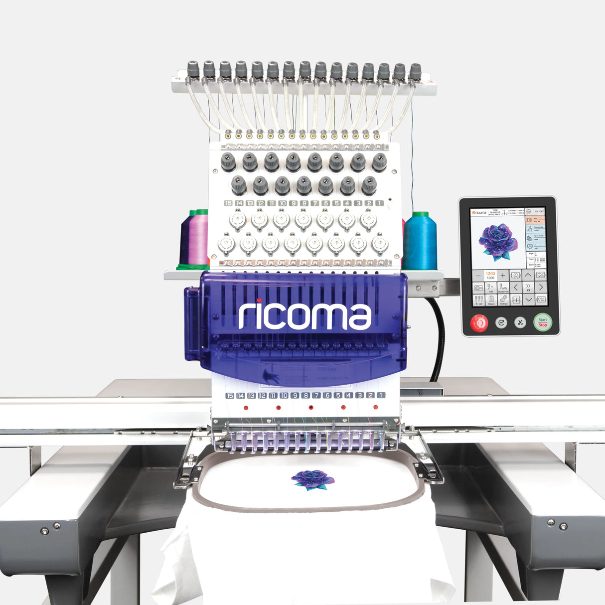 SWD-1501 150-needle commercial embroidery machine