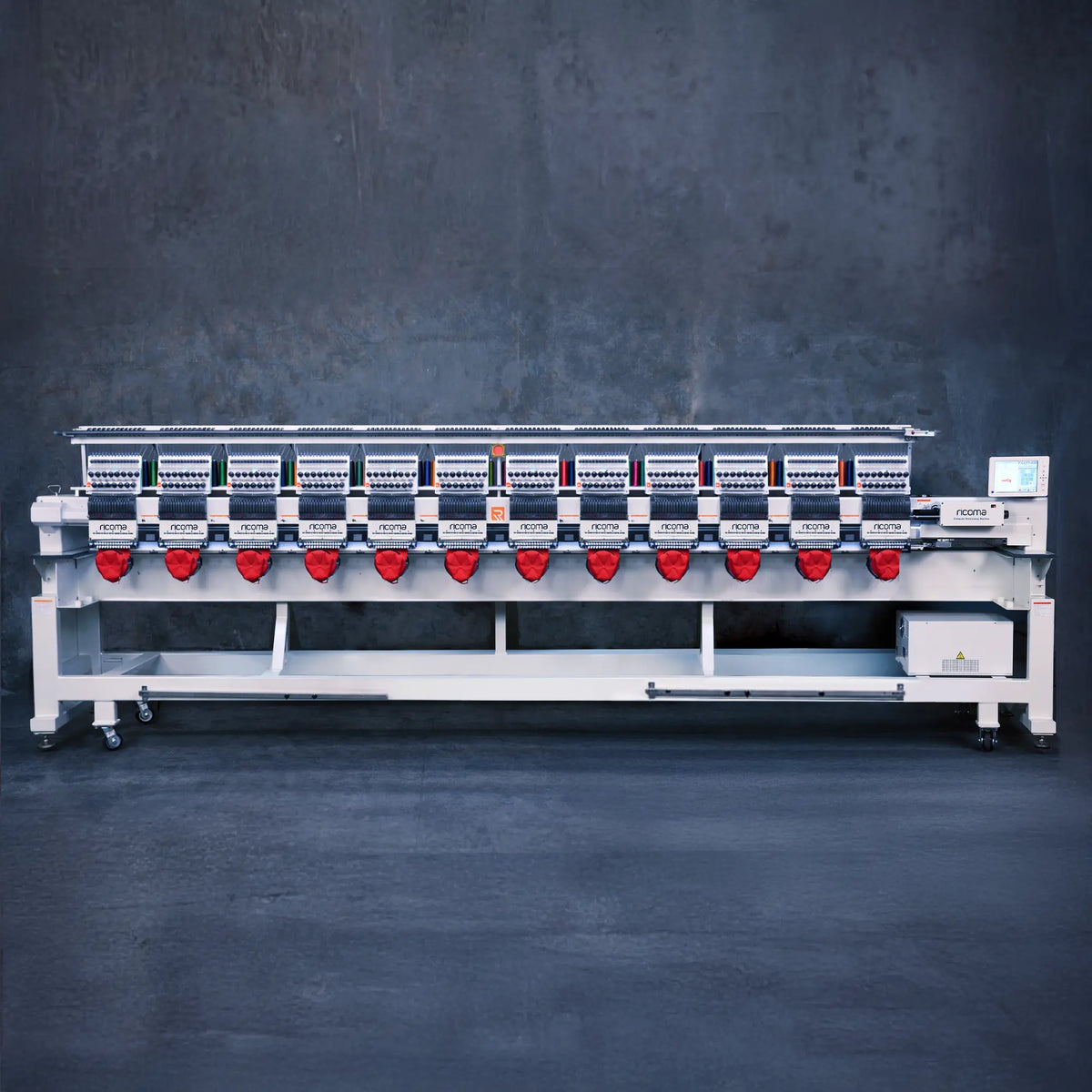Titan Series 1512 12-Head Commercial Embroidery Machine