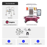 Creator 10 Needle Embroidery Machine for Crafters with 10.1" Touchscreen Panel