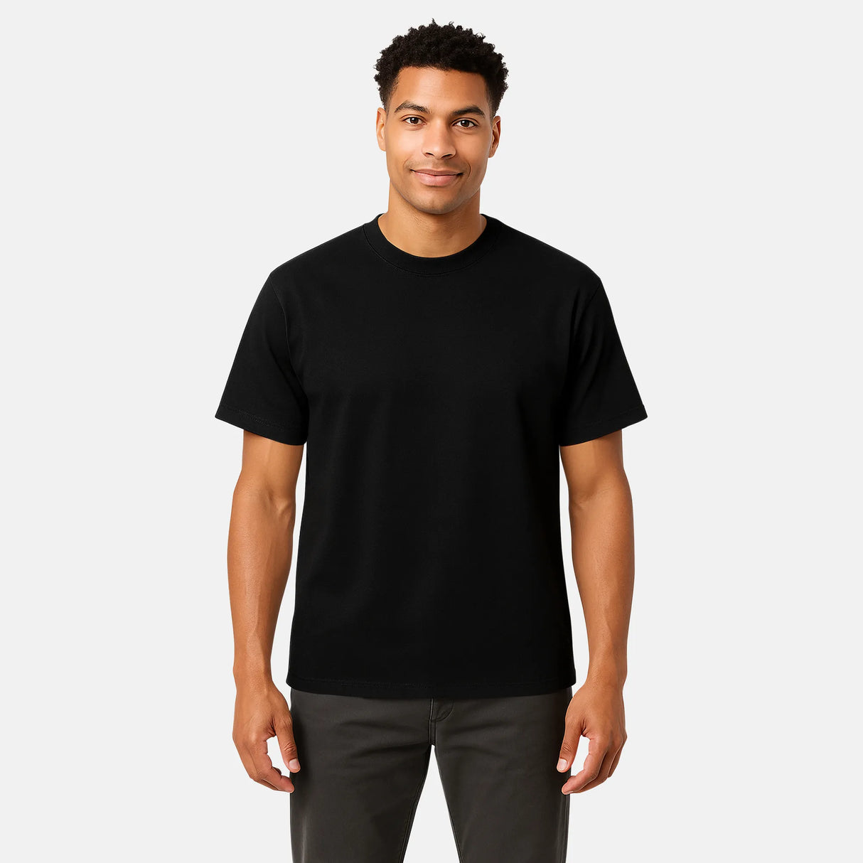 black blank tshirts