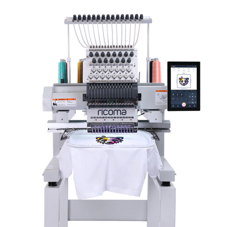 Marquee 15-Needle Commercial Embroidery Machine with 10.1" Touchscreen Panel