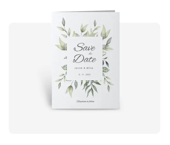 Cardstock Invitation