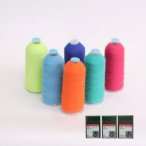 Tropical Tencel Soft Texture Embroidery Thread Bundle Pack