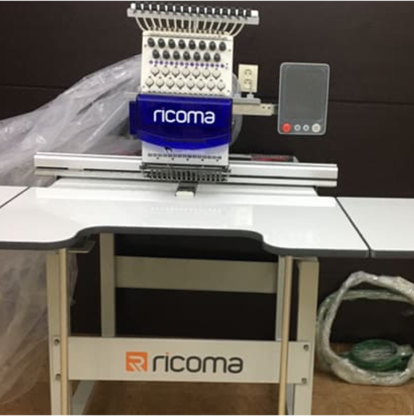 Ricoma 15 Needle Large Space Embroidery Machine SWD 1501 Never