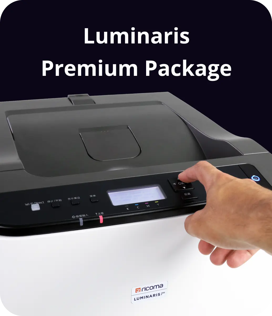 Luminaris 200 Simply-Peel Media Step A & B Transfer Paper (100 sheets