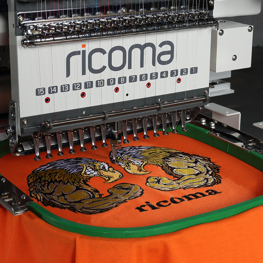 Maquic by Ricoma RCM-1501-TC-8S Máquina de Bordar Industrial (15