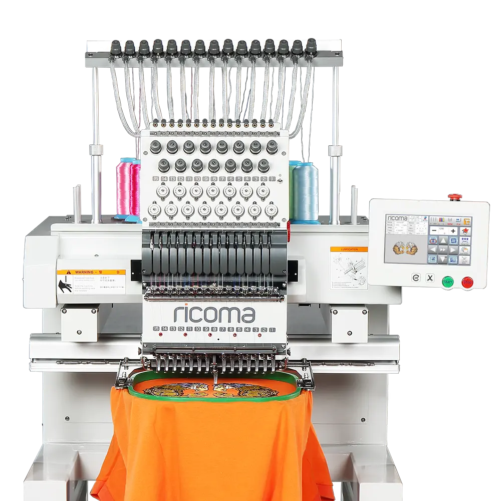 RICOMA RCM-1501PT embroidery machine – Mikulyak V.І., FLP