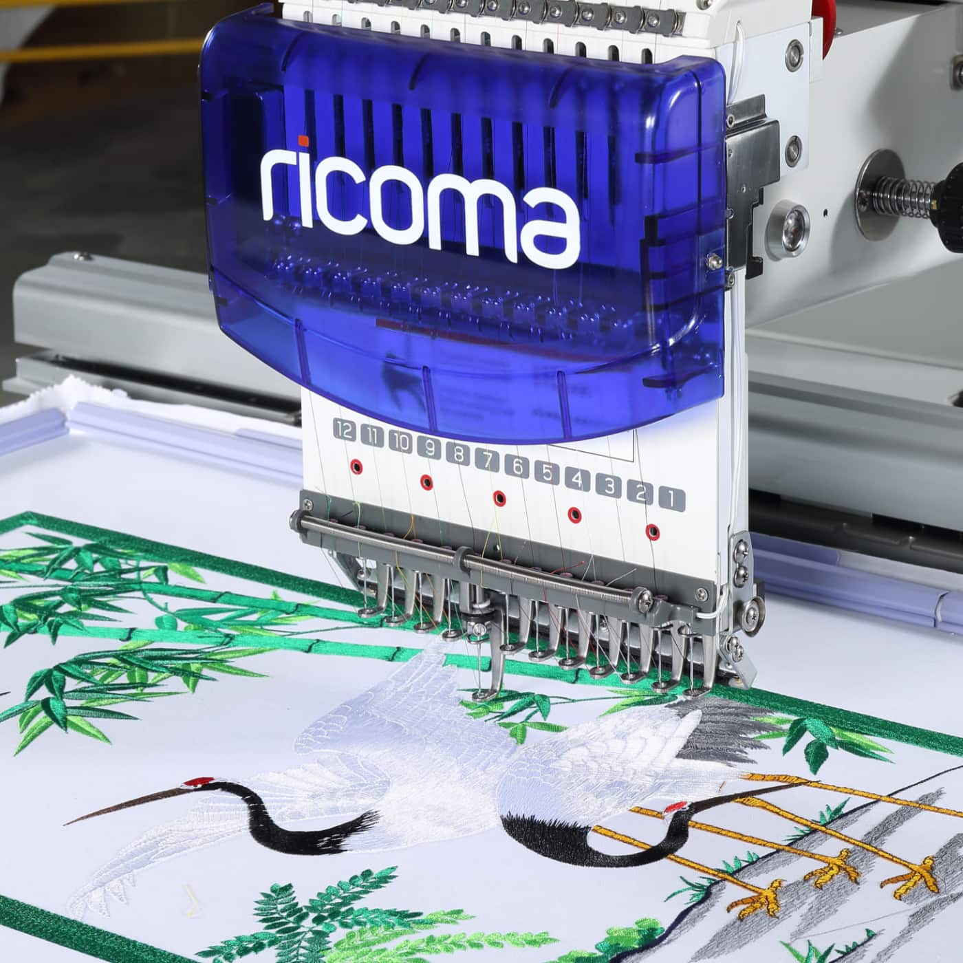 Ricoma Embroidery Machine TC Series, Commercial Single Head