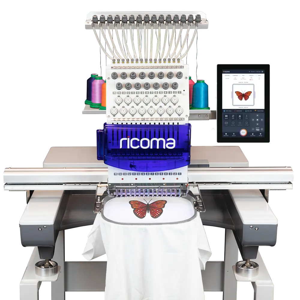Ricoma 1501-TC Single-head Embroidery Machine